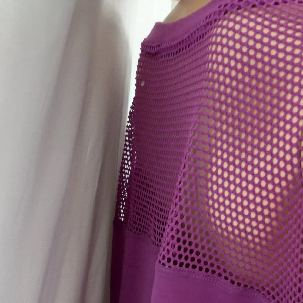 Nwt $60 NINE WEST Active Mesh Back Top  Sweater Sz 3X - Picture 5 of 8
